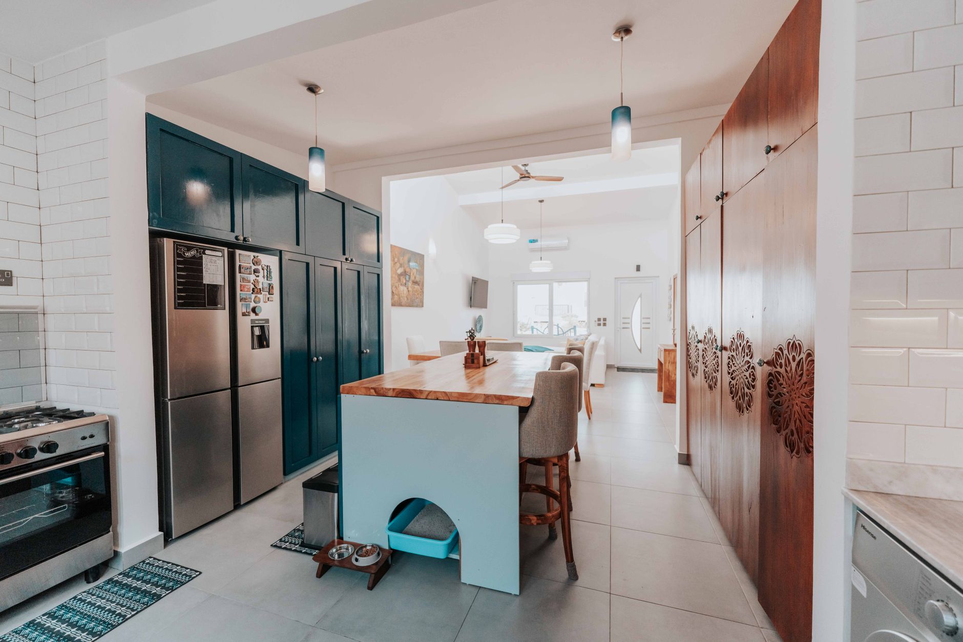 Maple, natural matte floor in a Weston home